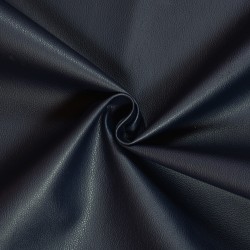Эко кожа (Искусственная кожа) (Ширина 138см), цвет Темно-Синий (на отрез) в Тамбове
