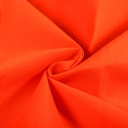 Ткань Грета Водоотталкивающая (80%пф, 20%хл) (Ширина 150см), цвет Оранжевый Неон (на отрез) в Тамбове