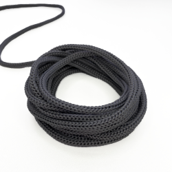 Шнур для одежды d-4.5мм, цвет Серый (на отрез)  в Тамбове