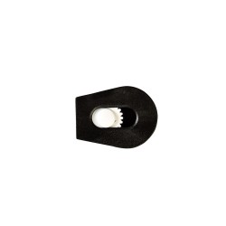 Зажим для шнура 4 мм KL цвет Чёрный + Белый (поштучно)  в Тамбове