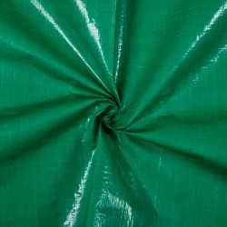 Тентовое полотно Тарпаулин 120 г/м2 (Ширина 2м), цвет Зеленый (на отрез) в Тамбове