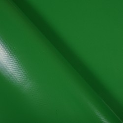 Ткань ПВХ 450 гр/м2 (Ширина 1,6м), цвет Зелёный (на отрез) в Тамбове