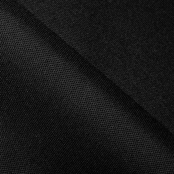 Ткань Oxford 600D PU (Ширина 1,48м), цвет Черный (на отрез) в Тамбове