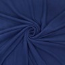 Ткань Флис Односторонний 130 гр/м2, цвет Темно-синий (на отрез)