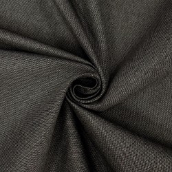 Ткань Рогожка (мебельная) (Ширина 140см), цвет Тёмно-Серый (на отрез) в Тамбове