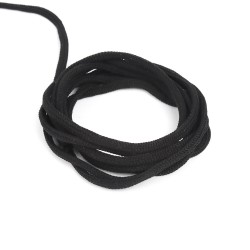 Шнур для одежды 4,5 мм, цвет Чёрный (на отрез)  в Тамбове