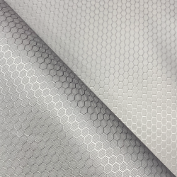 Ткань Oxford 300D PU Рип-Стоп СОТЫ, цвет Светло-Серый (на отрез) в Тамбове