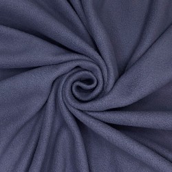 Ткань Флис Односторонний 130 гр/м2 (Ширина 150см), цвет Темно-серый (на отрез) в Тамбове