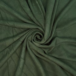 Ткань Флис Односторонний 130 гр/м2 (Ширина 150см), цвет Темный хаки (на отрез) в Тамбове