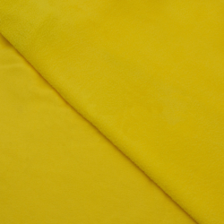 Флис Односторонний 180 гр/м2, Желтый (на отрез)  в Тамбове