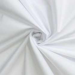 Ткань Дюспо 240Т  WR PU Milky (Ширина 150см), цвет Белый (на отрез) в Тамбове