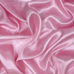 Ткань Атлас-сатин (Ширина 150см), цвет Розовый (на отрез) в Тамбове