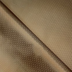 Ткань Oxford 300D PU Рип-Стоп СОТЫ, цвет Светло-Коричневый (на отрез) в Тамбове