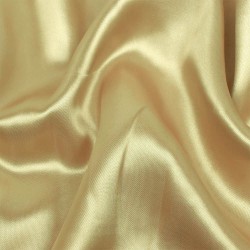Ткань Атлас-сатин ЛЮКС (Ширина 150см), цвет Золотой (на отрез) в Тамбове