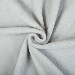 Ткань Флис Односторонний 180 гр/м2 (Ширина 150см), цвет Светло-Серый (на отрез) в Тамбове