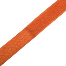 Контактная лента 25мм  Оранжевый (велькро-липучка, на отрез)  в Тамбове