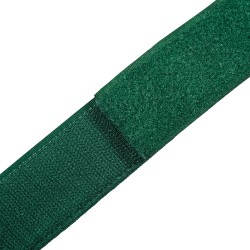 Контактная лента 40мм (38мм)  Зелёный (велькро-липучка, на отрез)  в Тамбове
