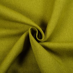 Ткань Рогожка (мебельная), цвет Зелёный (на отрез)  в Тамбове