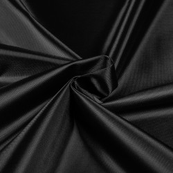 *Ткань Оксфорд 210D PU, цвет Черный (на отрез)  в Тамбове